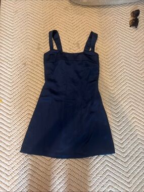 odette satin mini dress - blue Peppermayo | Dresses | Nwt Peppermayo Odette Blue Satin Mini Dress Size Us  6